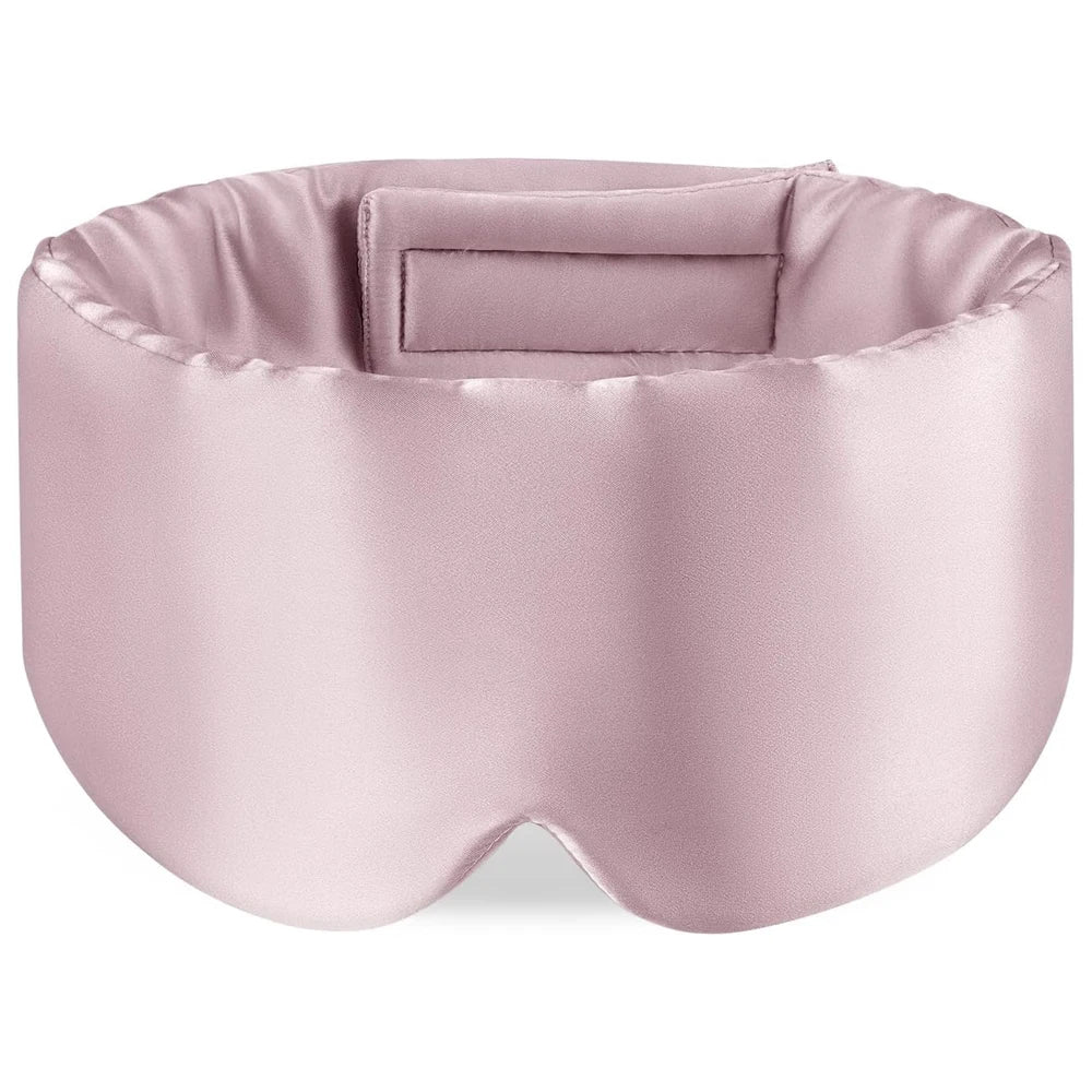 Silk Blackout Eye Mask | Soft Cotton, Non-Intraocular Pressure, Adjustable Design