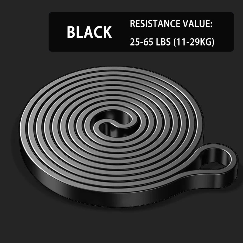 Exercise Resistance Bands | Natural Latex Rubber for Home Gym Fitness