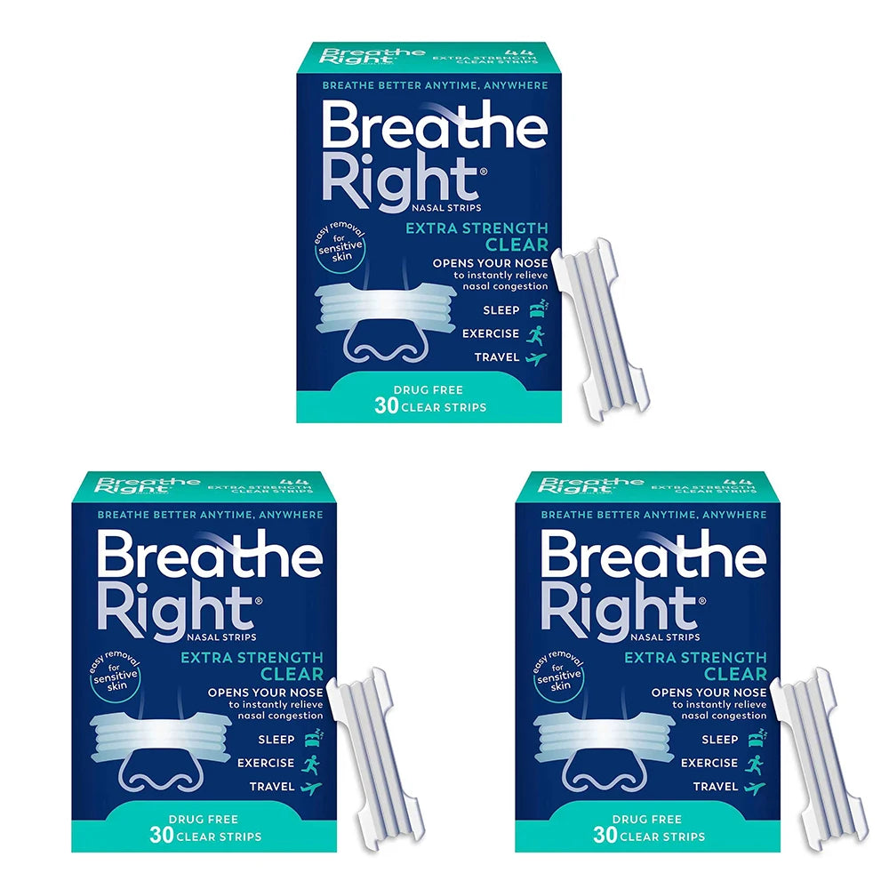 Anti-Snoring Nose Strips | Enhanced Air Inhalation for Sleep Quality