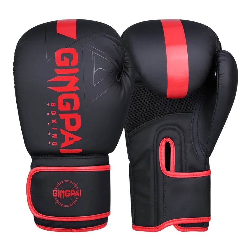 Boxing Gloves 14oz | PU Leather Kickboxing Training Equipment for Adults