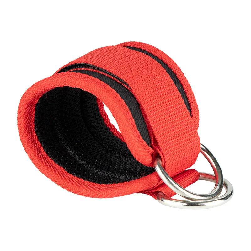 Ankle Straps for Strength Training | Adjustable Neoprene Padded Cuffs for Leg Support