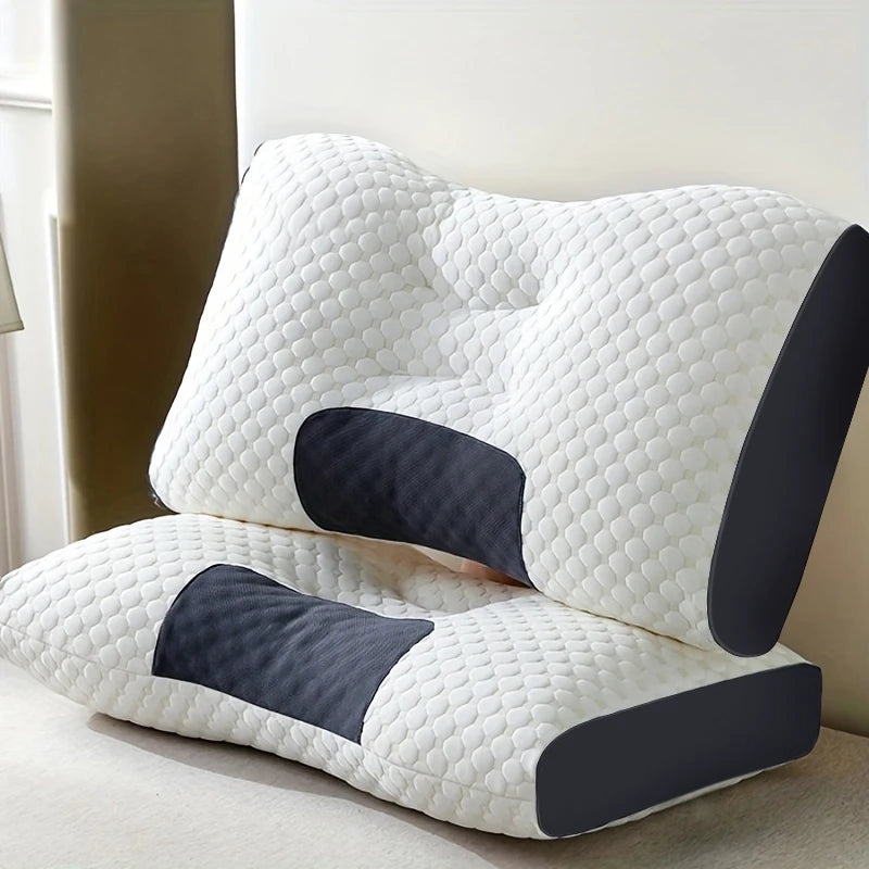 Massage Neck Pillows | Ergonomic Orthopedic Support with Bamboo Fiber Filling