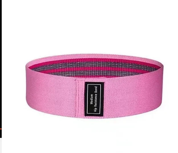 Fabric Resistance Hip Booty Bands | Elastic Glute and Thigh Workout Loops for Fitness