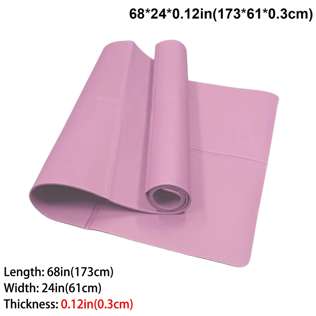 Yoga Mat | Eco-Friendly EVA, Non-Absorbent, Portable for Travel & Fitness