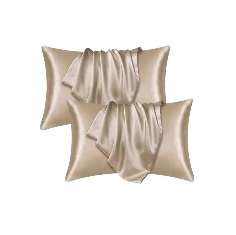 Silk Pillowcase | Soft Satin Material for Hair Care and Home Decor