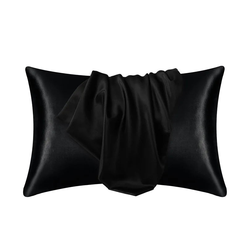 Silk Pillowcase | Soft Satin Material for Hair Care and Home Decor