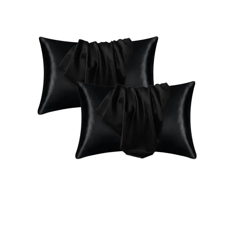 Silk Pillowcase | Soft Satin Material for Hair Care and Home Decor