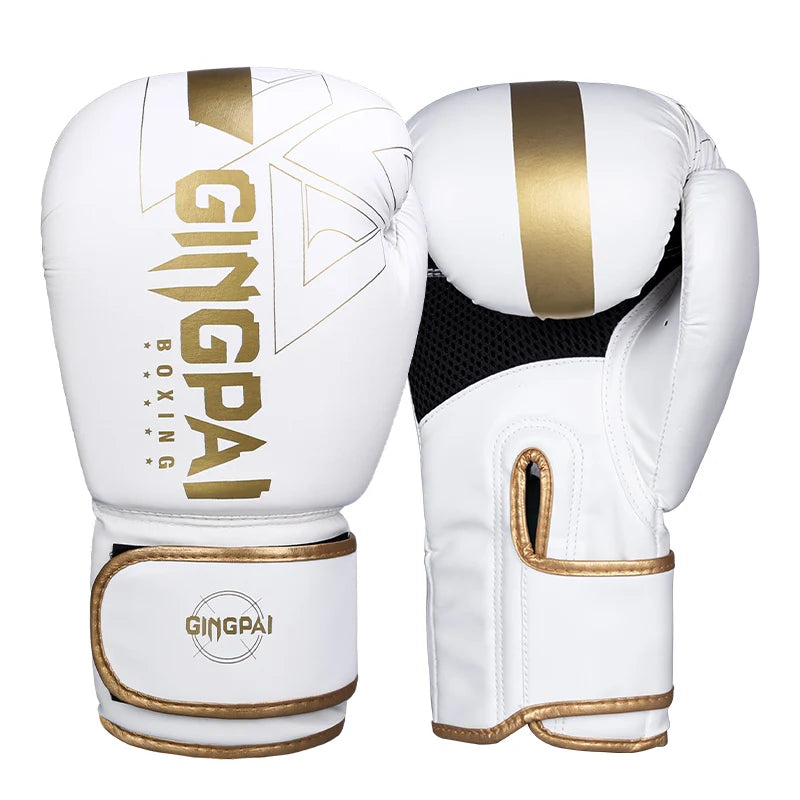 Boxing Gloves 14oz | PU Leather Kickboxing Training Equipment for Adults