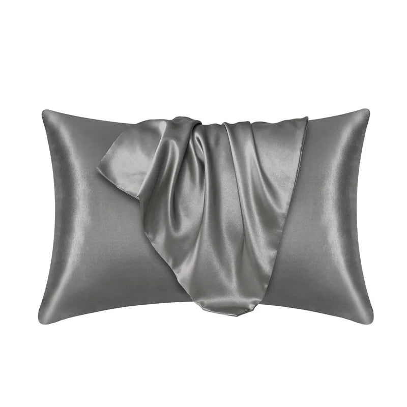 Silk Pillowcase | Soft Satin Material for Hair Care and Home Decor