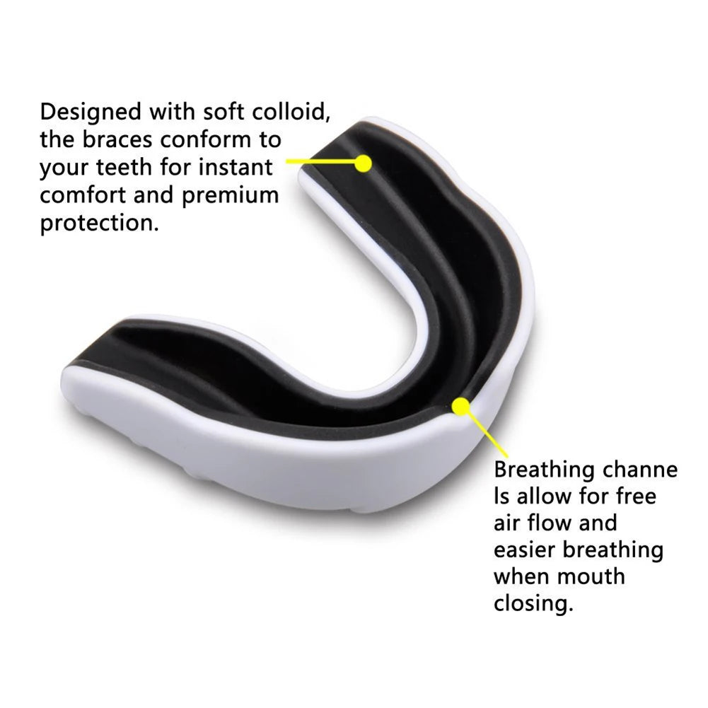 Boxing Mouth Guard | Slim Fit EVA Sports Gum Shield for Teeth Protection