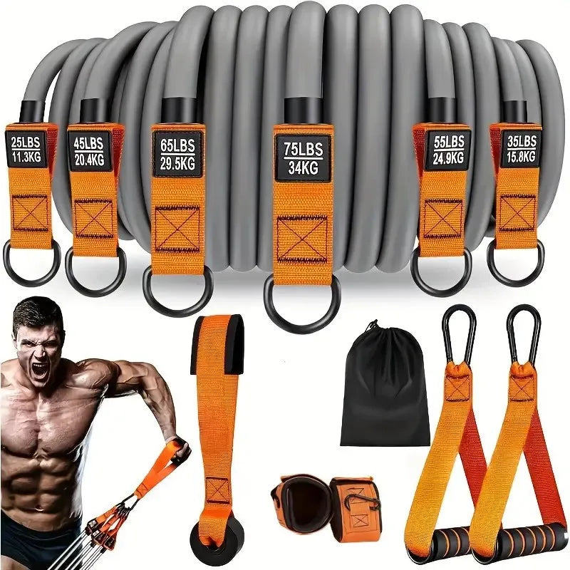 Resistance Strap with Handle | Muscle Training and Body Shaping Equipment