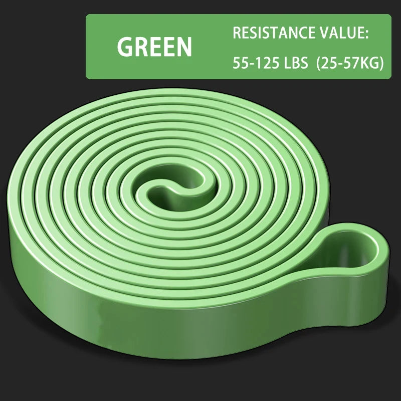 Exercise Resistance Bands | Natural Latex Rubber for Home Gym Fitness