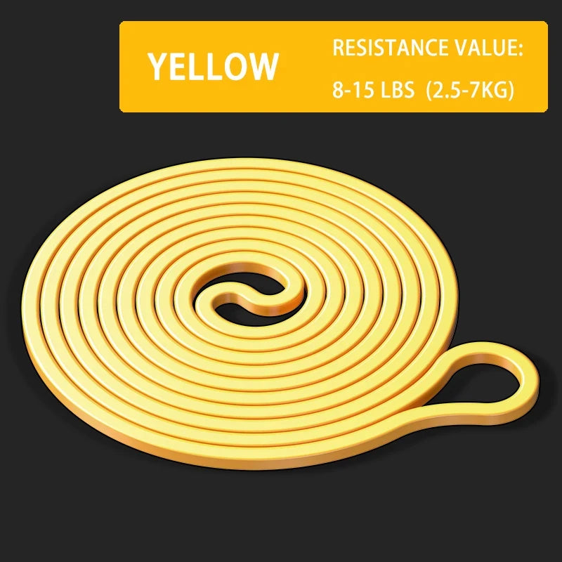 Exercise Resistance Bands | Natural Latex Rubber for Home Gym Fitness