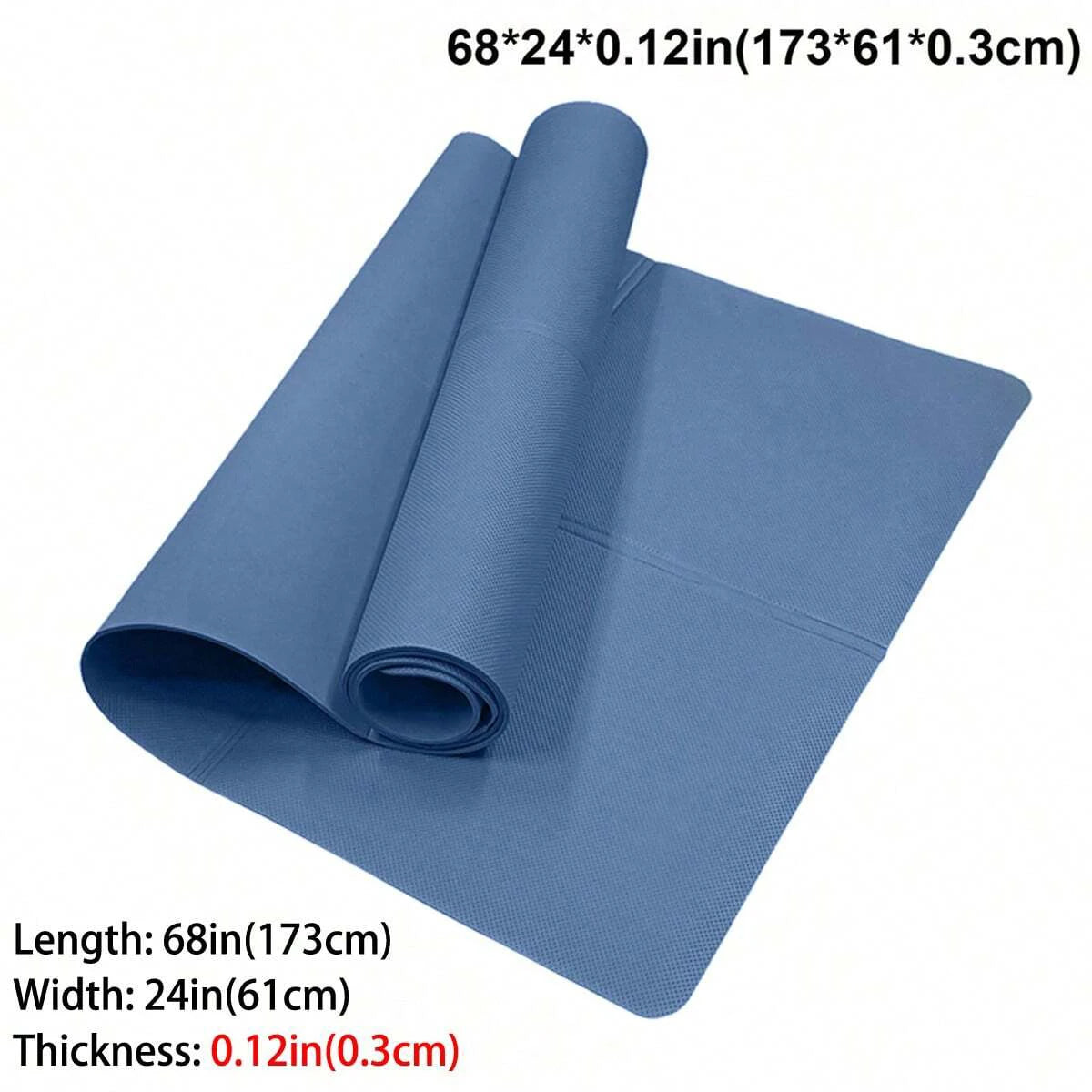 Yoga Mat | Eco-Friendly EVA, Non-Absorbent, Portable for Travel & Fitness