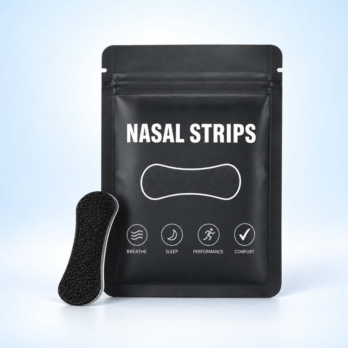 30PCS Nasal Strips | Anti Snoring Solution for Breathing Relief, Comfortable Nose Tape