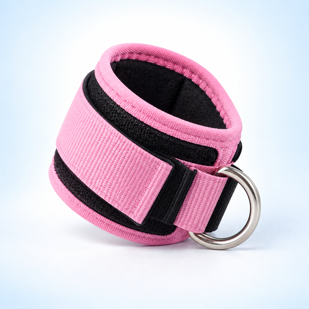 Ankle Straps for Strength Training | Adjustable Neoprene Padded Cuffs for Leg Support